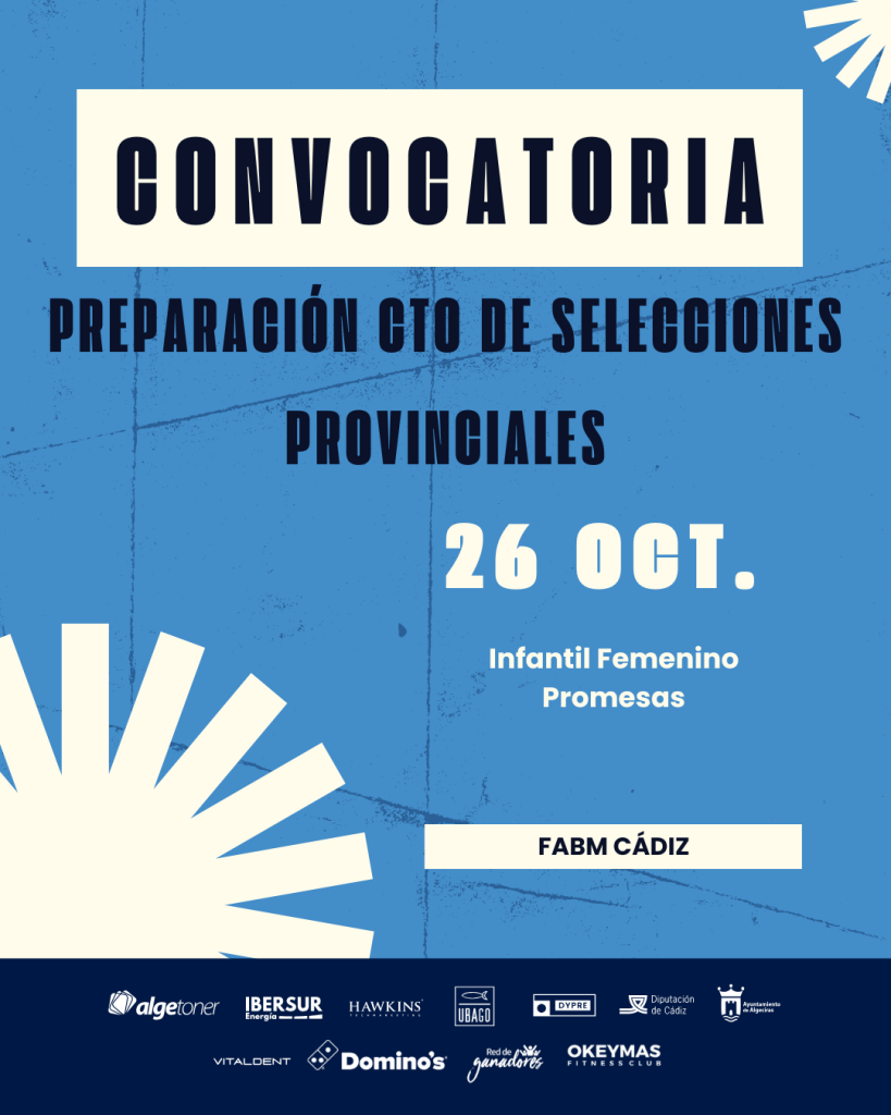 Convocatoria: INFANTIL FEMENINO PROMESAS 26/10