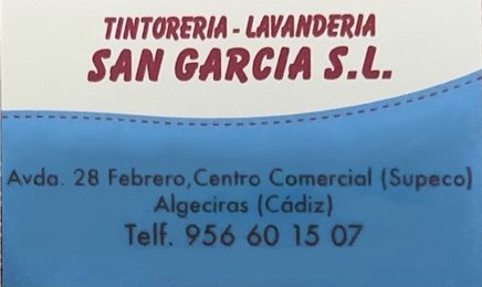 Tintorería San García